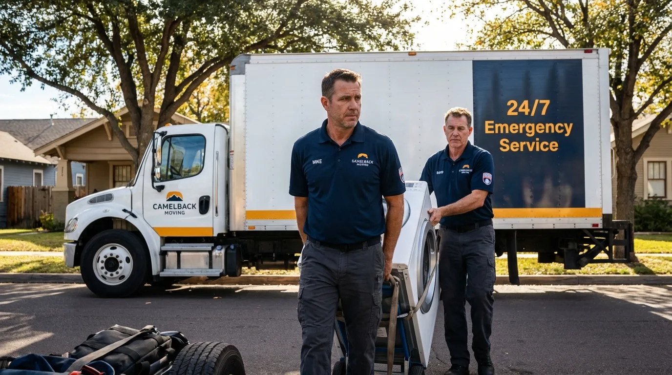 CamelBack Moving crew loading furniture in Ventnor City, NJ